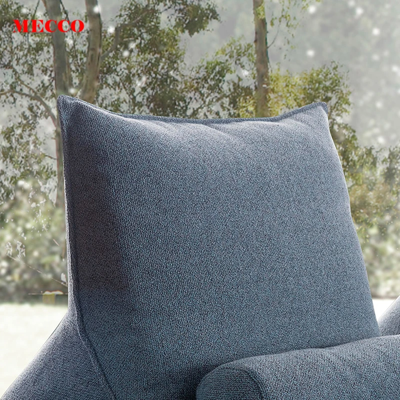 
Mecco High End Upholstery Fabric Sofa Upholstery Sofa Fabric Down Material Sectional Fabric Modern Sofa Set 