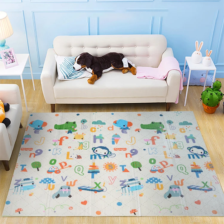 Складной Водонепроницаемый напольный коврик для пикника, детский игровой коврик-пазл из пены XPE для ползания, детские игровые коврики