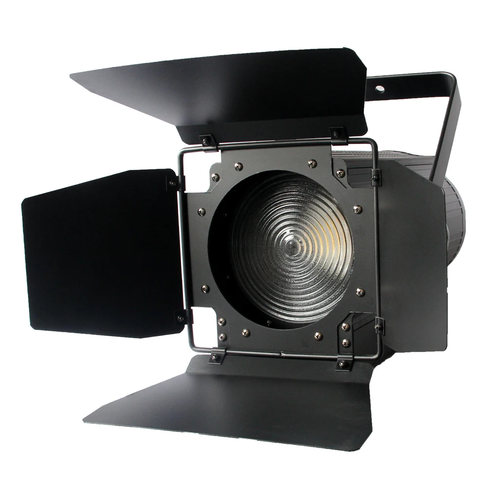 Live Stream Lighting  Fanless  100W LED Professional Grade Fresnel fixture TV Led Spotlight