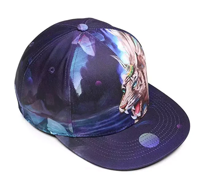 Design Your Own Custom Personalised 5 Panel Full Printing Snapback Hat Cap