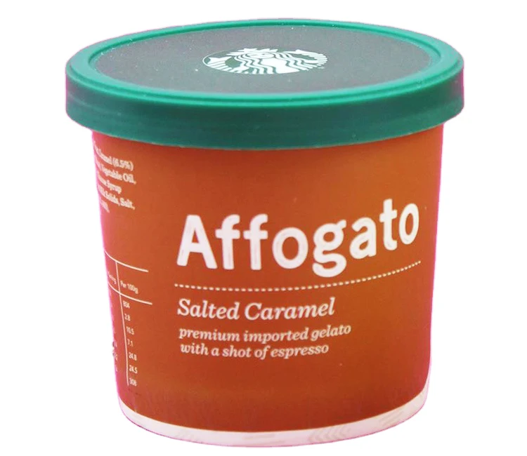 
Wholesale customized round paper tube recyclable ice cream storage container with lid 