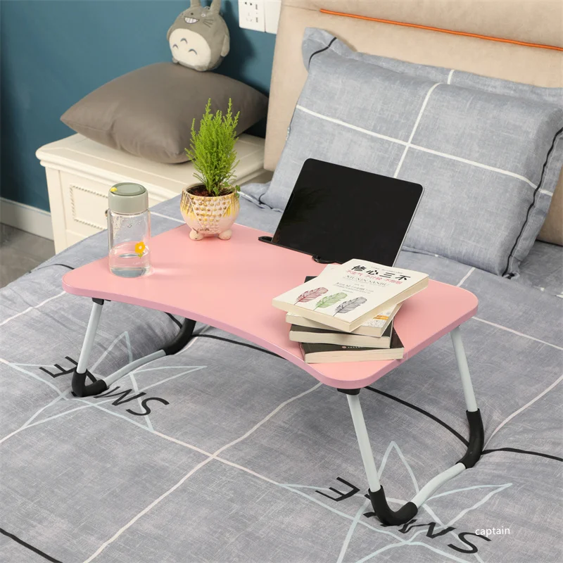 notebook computer desk in bed student study desk dormitory folding small table bedroom sitting desk