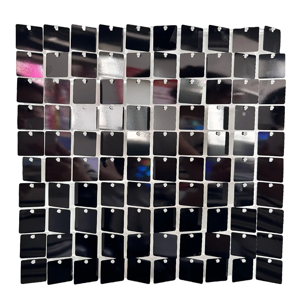 Wholesale Price Events Party Decoration Pneumatic plate sequin background wall party decoration background image