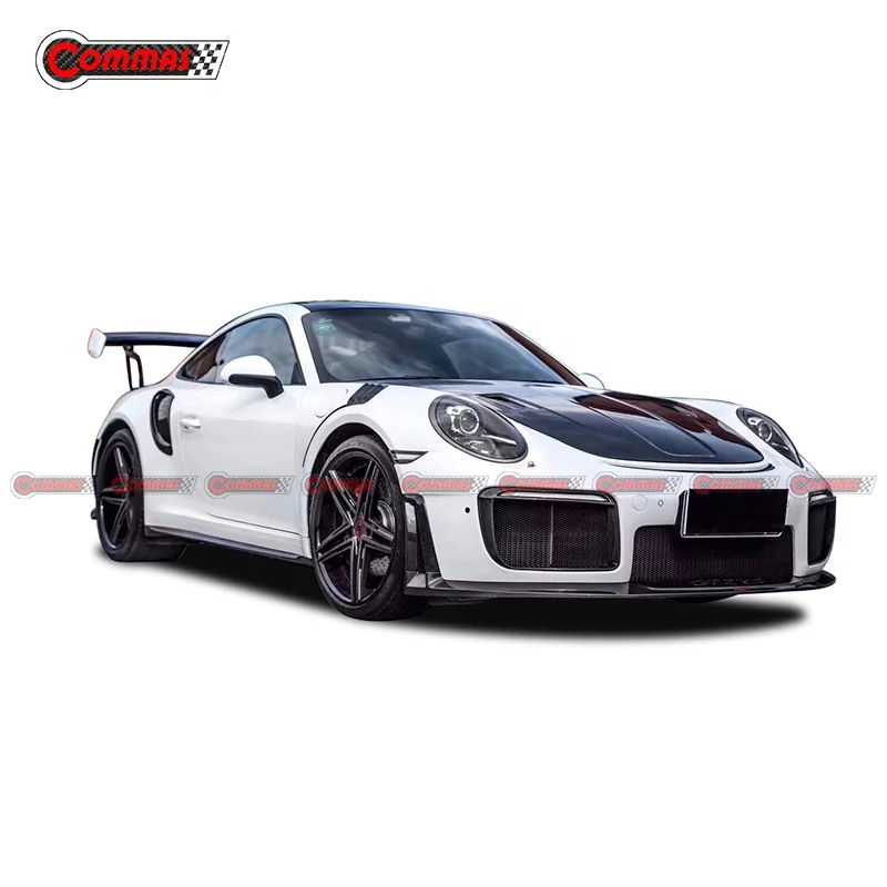 Wholesale Fiberglass Rear Bumper 991 GT2RS Style Front Bumper Fender Body Kit For Porsche 997