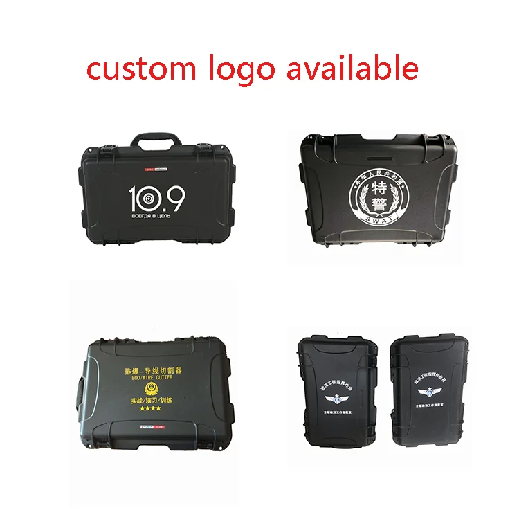 plastic portable fight case water resistance equipment instrument shipping tool box