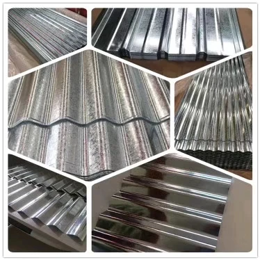 Factory price JIS G3312 G3302 ASTM  GI GL corrugated galvanized steel sheets