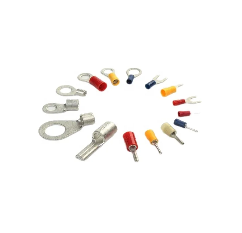 Wire Connectors Nylon-insulated Flange Single Crimp Spade Terminals