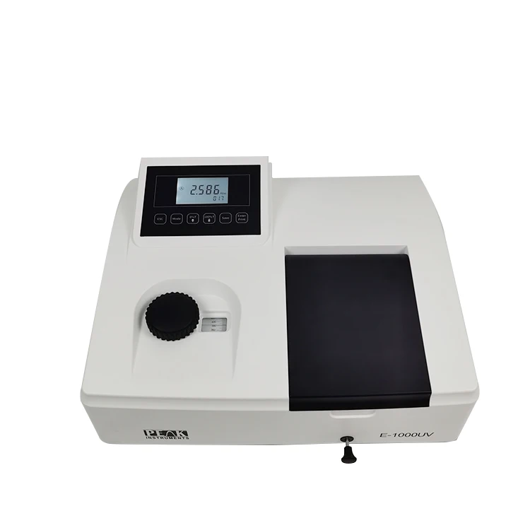 factory price wavelength range 320-1020nm spectrophotometer vis for lab