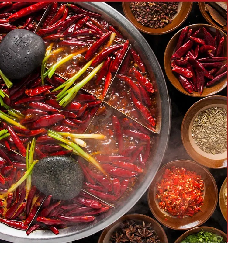 Chongqing Jiefangbei Best Sellers  Food 500g Spicy Hotpot Condiments Chinese Food Cooking Sauce