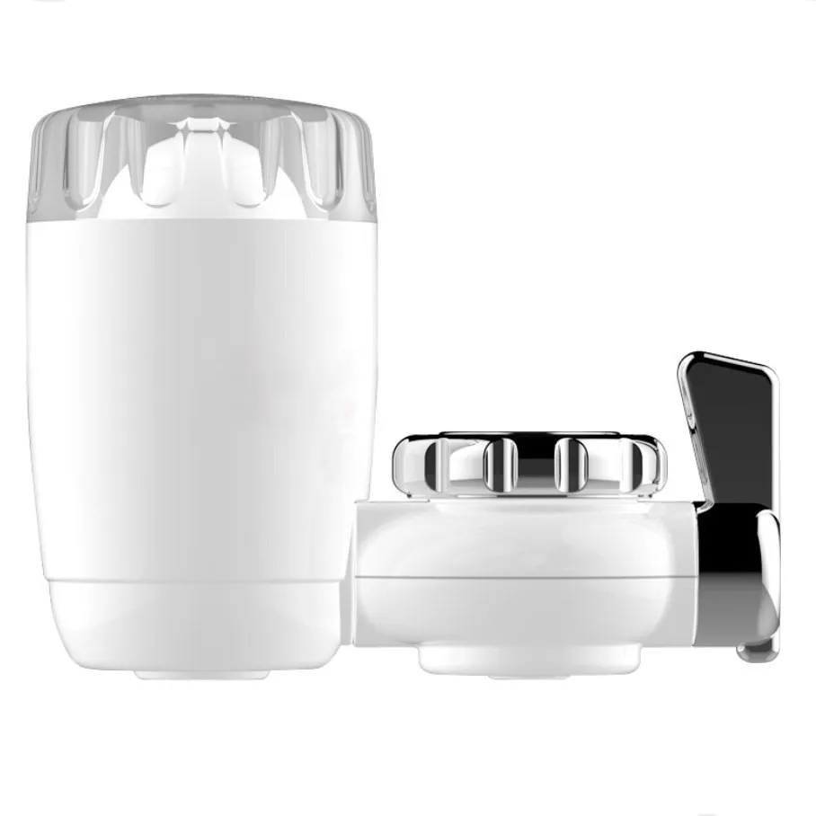 
Миниатюрный очиститель для водопроводной воды, фильтр для кухонного смесителя, моющийся керамический углеродный Перколятор, очиститель воды, удаление бактерий и ржавчины 