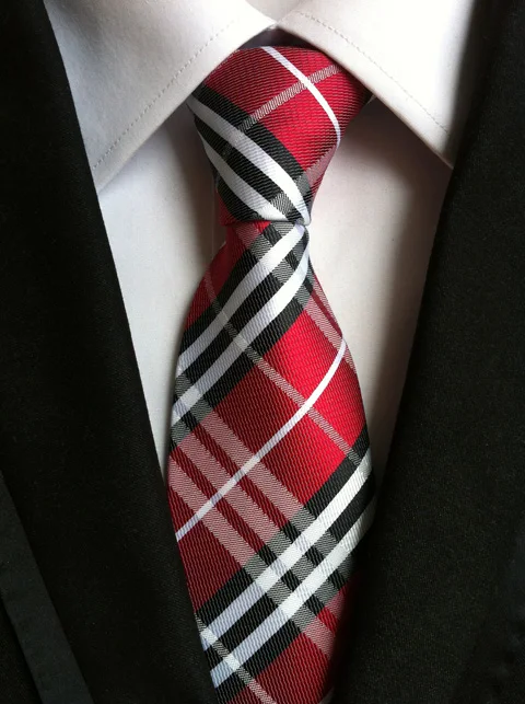 Wholesale Neckties With High Quality For Businessmen 100% Polyester Stripe Woven Neckties