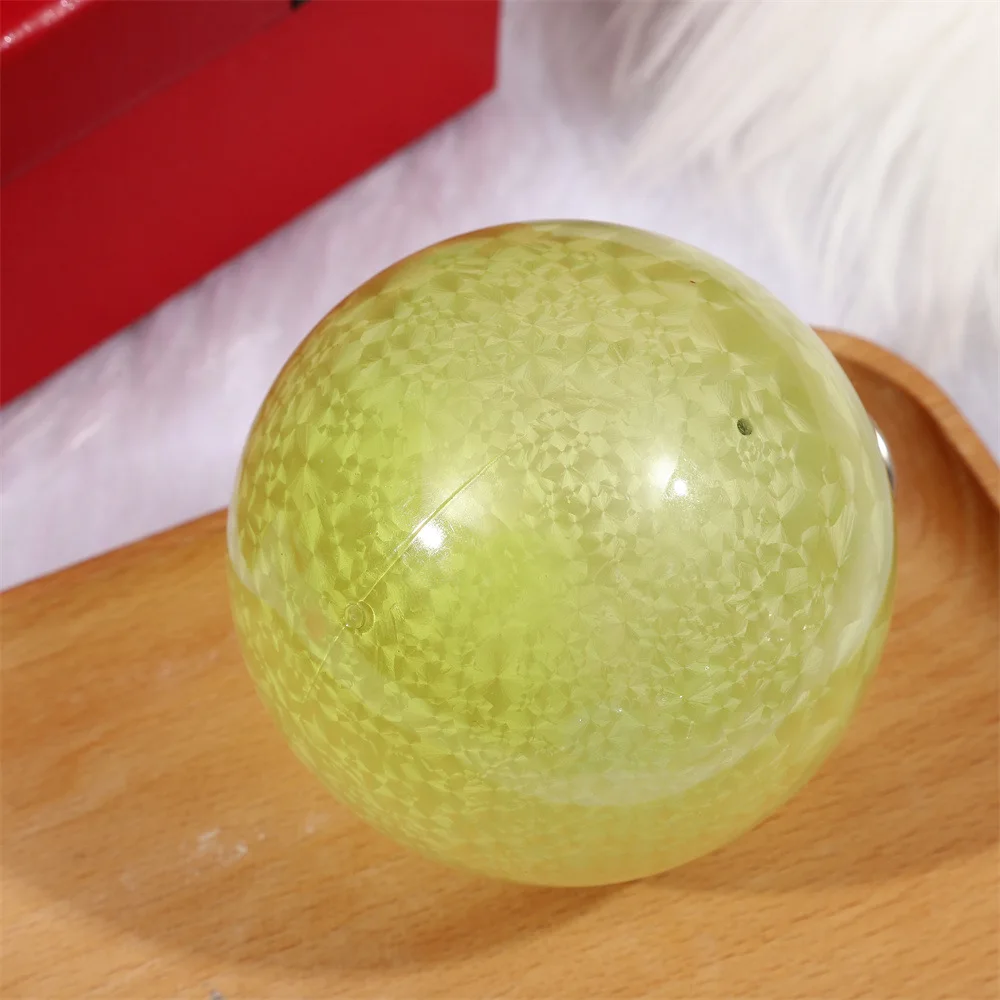 Light up Christmas Bauble Ornament Plastic Sphere Ball Hanging Ornaments LED Christmas Lights Bulb for Christmas Tree Decoration