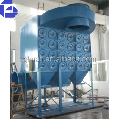 Glorair Self Clean Abrasive Blast Dust Collector, Industrial Dust Filtration System Air Pollution Control Equipment