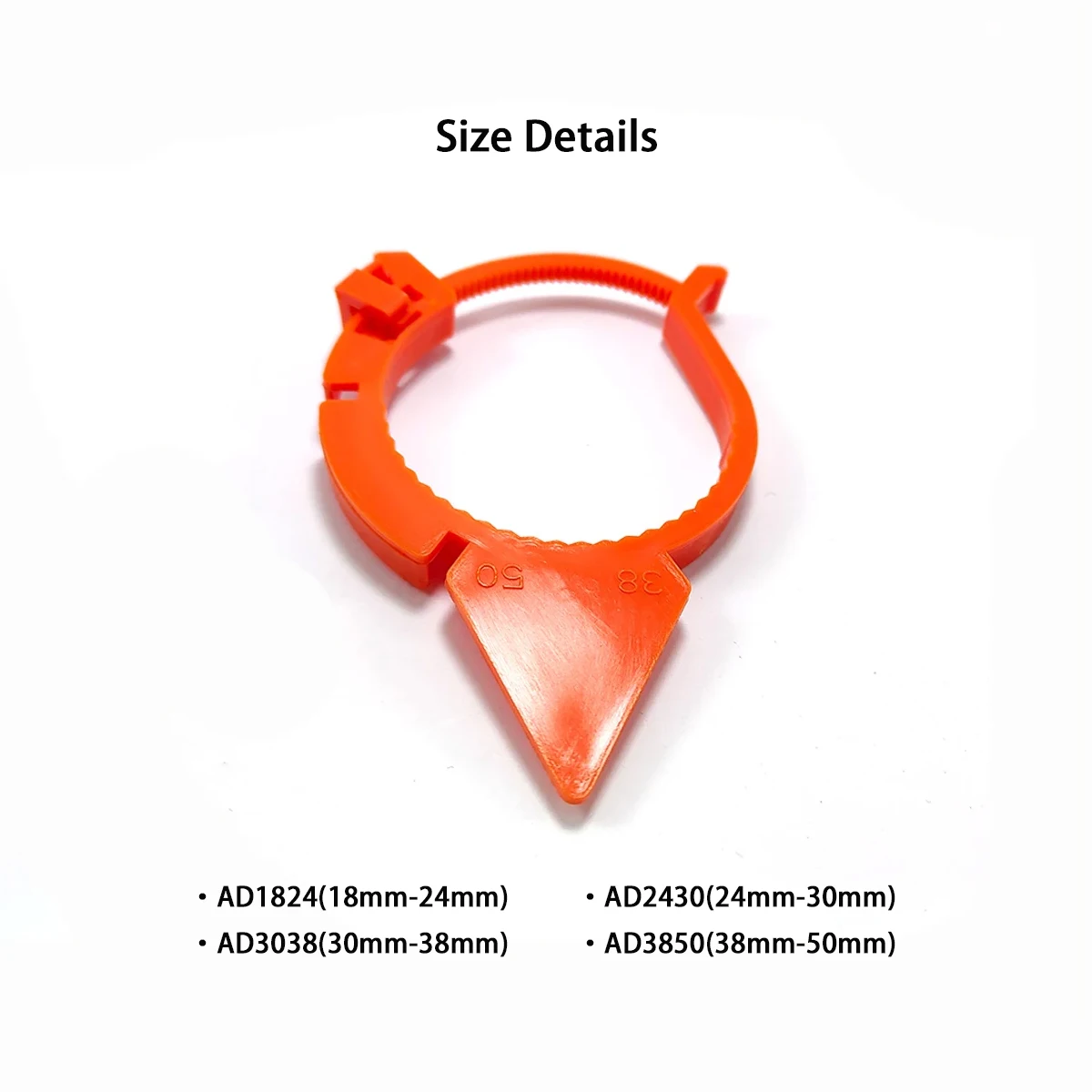 Truck Trailer Bus 24mm to 30mm Fluorescent Yellow Green Orange Adjustable Wheel Nut Anti-Loose Indicator Wheel Nut Indicator