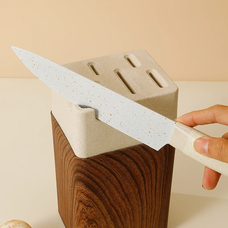 Professional pp handle kitchen knives stainless steel kitchen knife sets