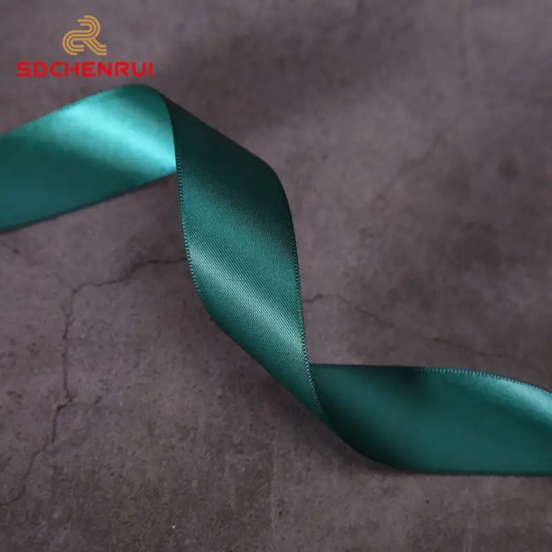 Factory Wholesale 3mm 6mm 9mm 25mm Satin Ribbon High Quality 100%  Polyester Gift Packing Satin Ribbon