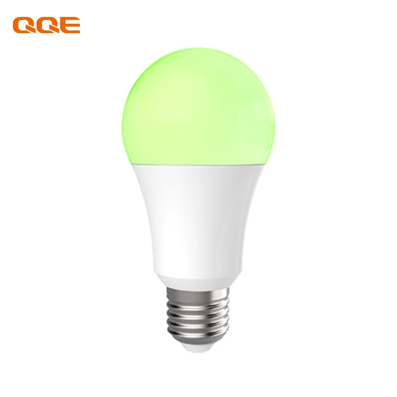 Tuya App Controlled Dimmable Multi-Color Changing LED Bulbs E26 A19 RGB Smart Light UL Certificate AC B22 PC Plastic Home Use