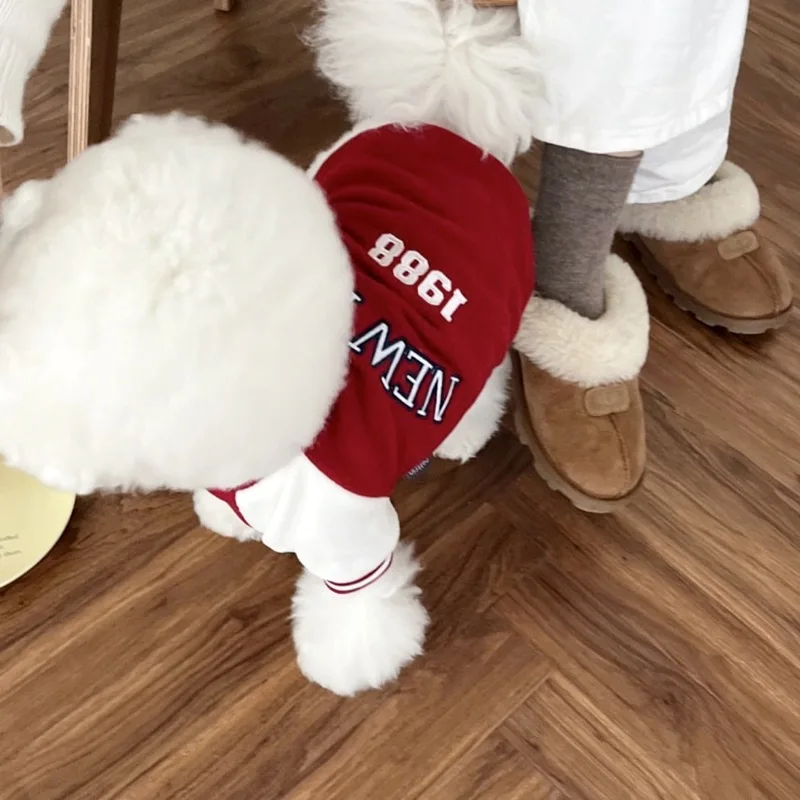 New York Autumn pet baseball clothes high quality wholesale dog baseball jerseys