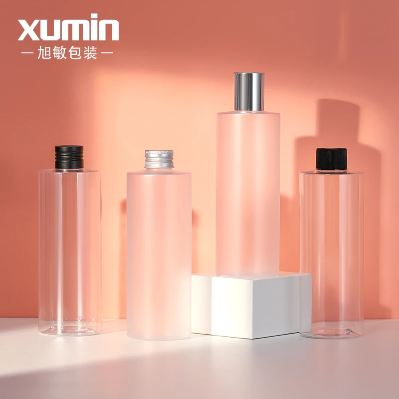 pet toner bottle with screw cap 300ml plastic screw caps cosmetic plastic bottles for water