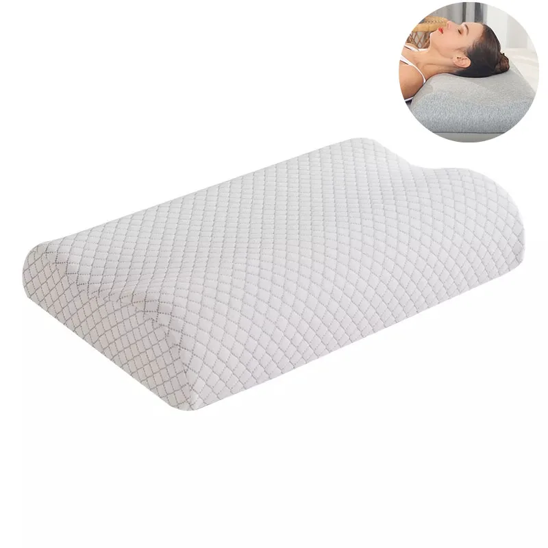 Oem Customized Ergonomic Almohadas Cervical Memory Foam Sleeping Pillow For Side Back Stomach