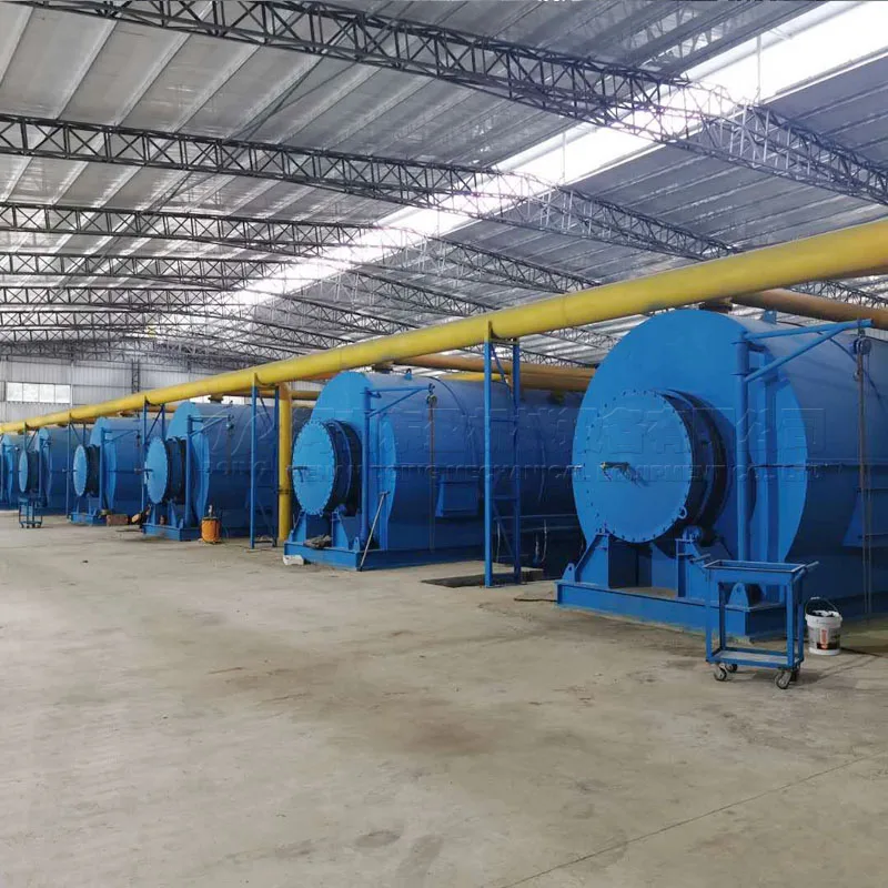 
2021 Professional manufacturer 5T recycling waste car tire pyrolysis machine 