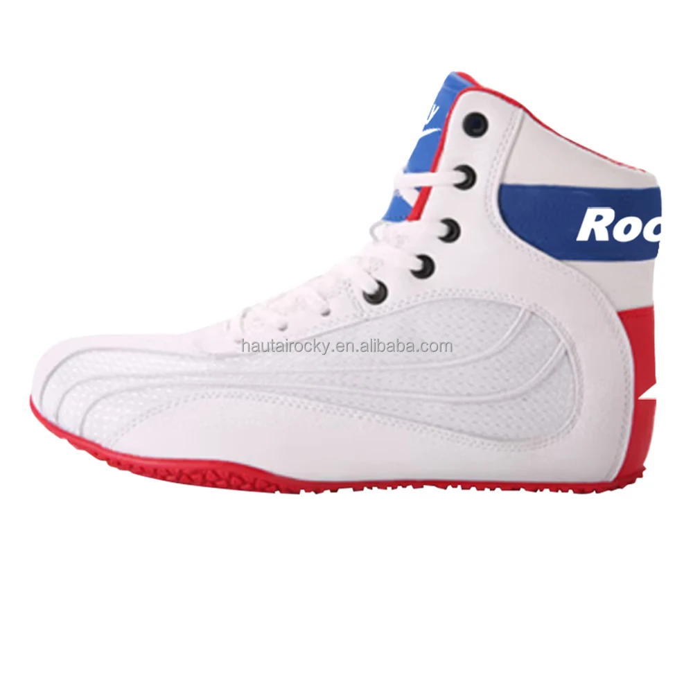 OEM Custom Classical Design Large Size Wrestling and Training Sport Shoes Anti-Slip Rubber Sole Boxing Boots