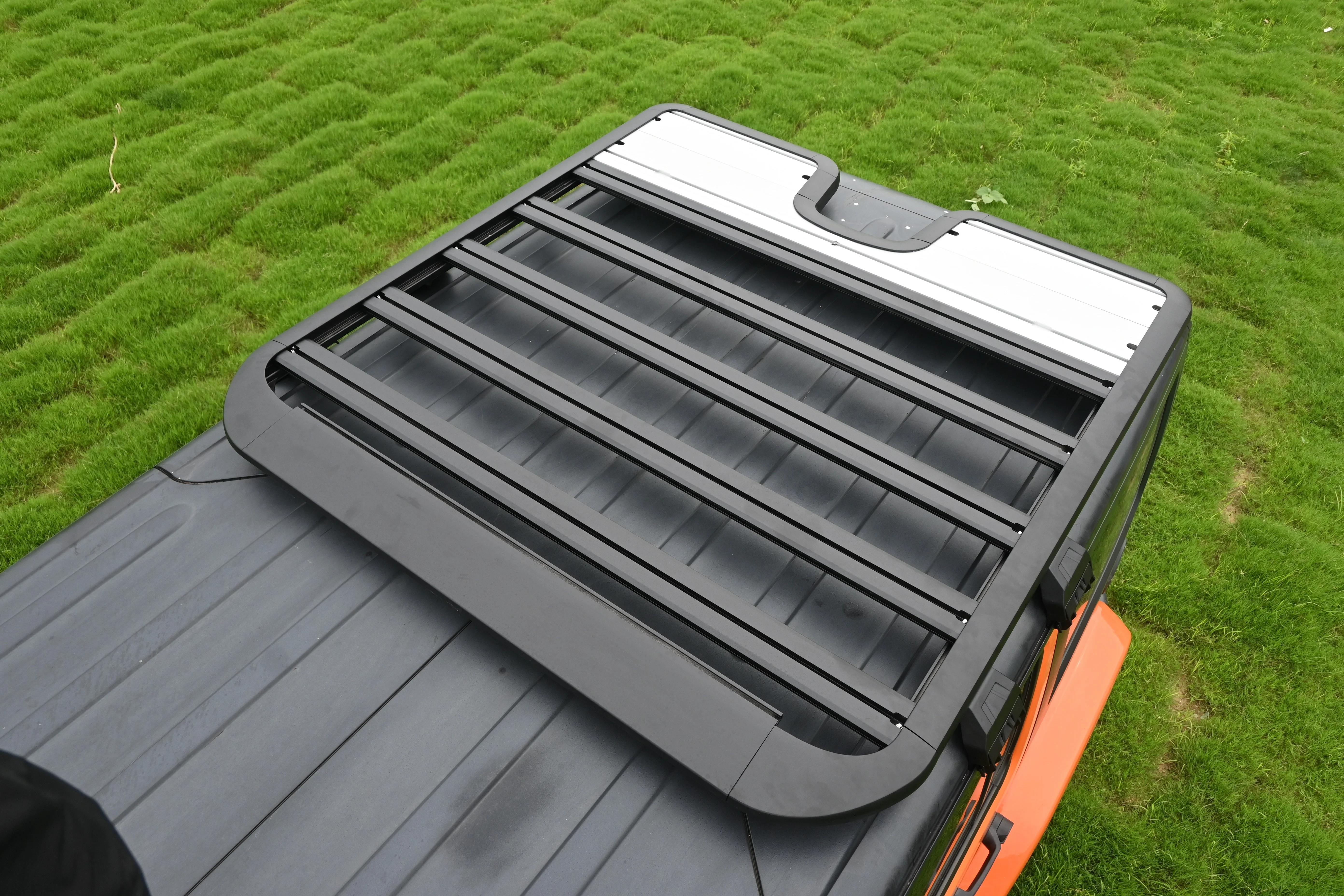 Aluminum roof rack luggage carrier frame roof rail for Jeep wrangler jl jk 2007-2022 roof mounted