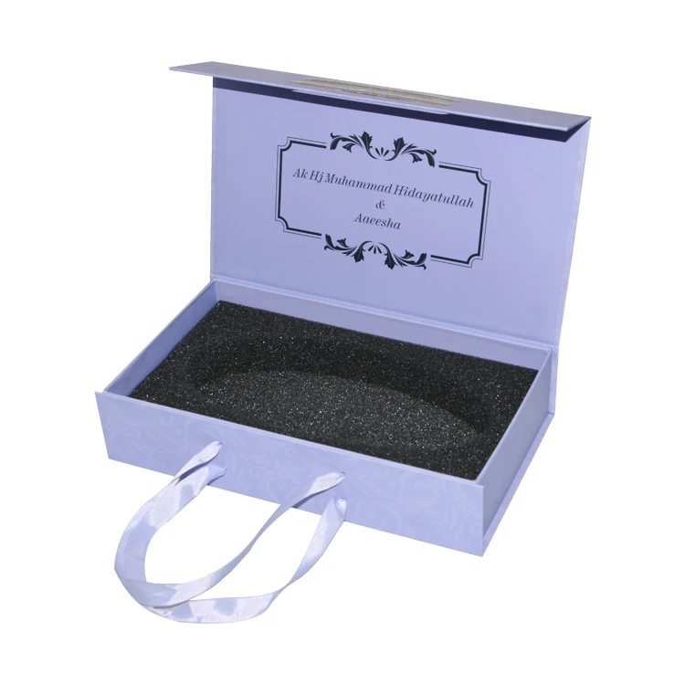 Factory Manufacturer Caixa De Presente Magnetic Closure Paperboard Cosmetic Cream Jar Packaging Box with Sponge Foam Insert