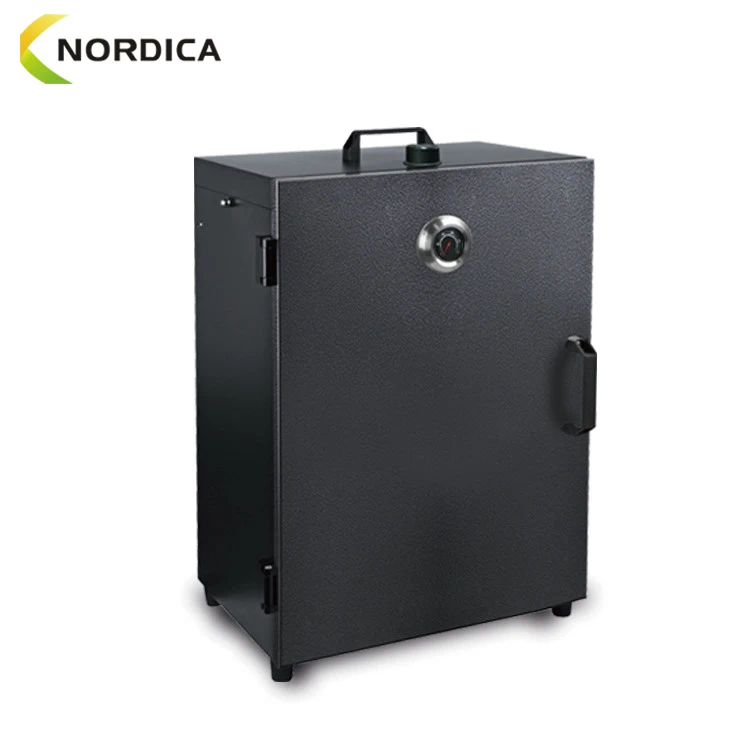 Electric Cold and Hot Smoking Salmon Smoker 800W Vertical BBQ Smoker Grill
