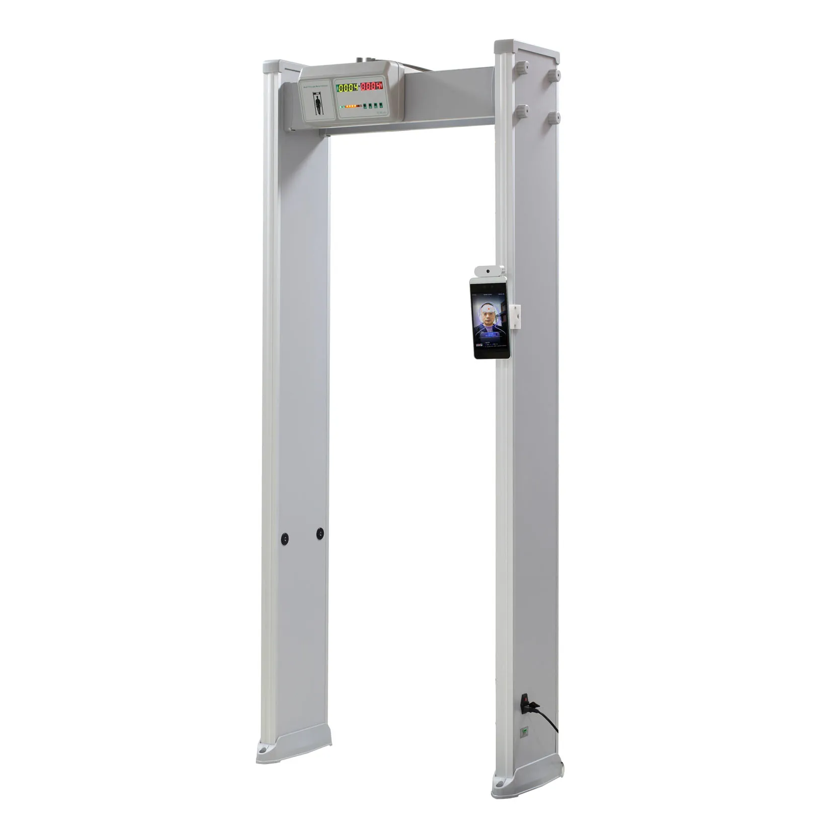 Safeagle 2020 Face Recognition Thermometer Smart Terminal Walk Through Infrared Body Temperature Measurement Security