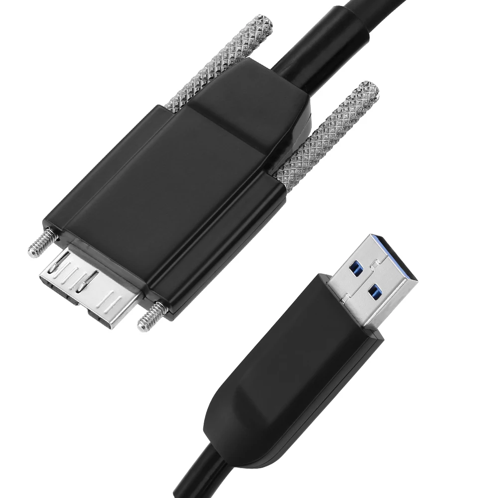 High speed USB 3.2 Type A to B 2 core fiber optic camera link cable for industrial camera