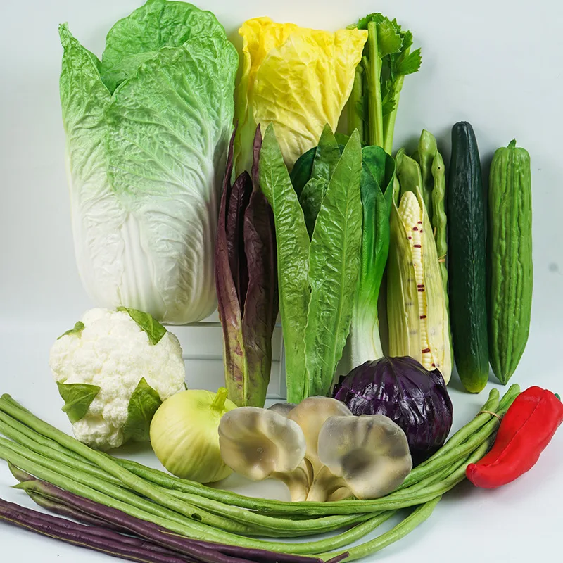 CXQD wholesale early education props studio shooting window display cabbage radish vegetable model simulation