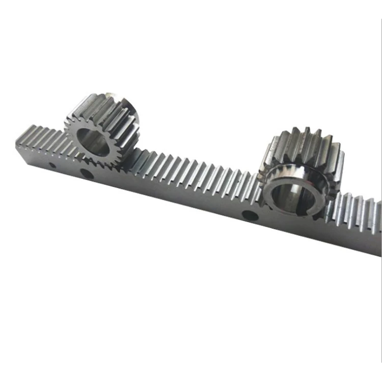 CNC Spur Gear Rack M2 M3 Tooth end Grinding Industrial Motor C45 Carbon Steel Helical Rack and Pinion Gears Factory Direct