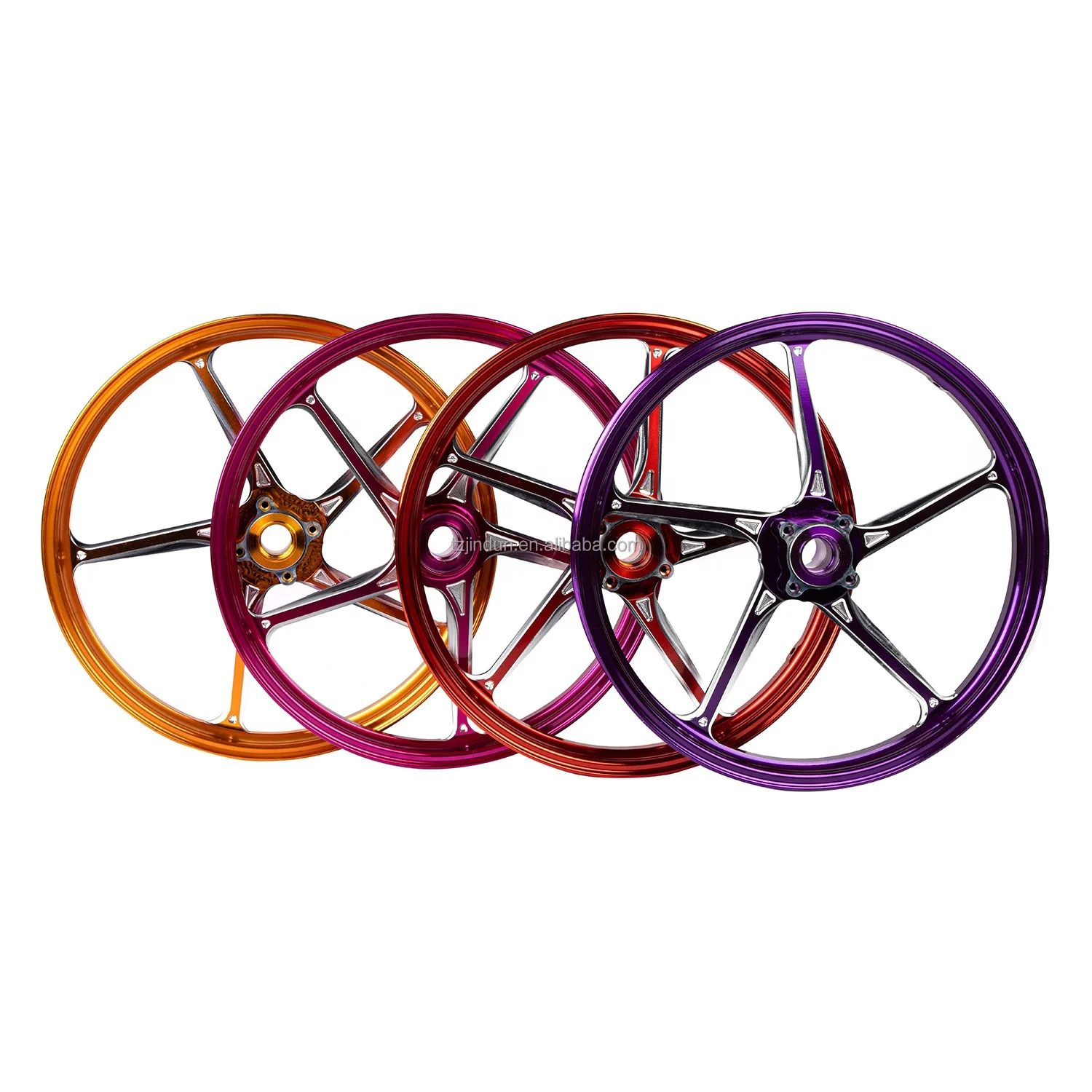 Click/Mio/Beat/Vario/LC135/Y15 17inch motorcycle wheels for honda yamaha with disc or drum