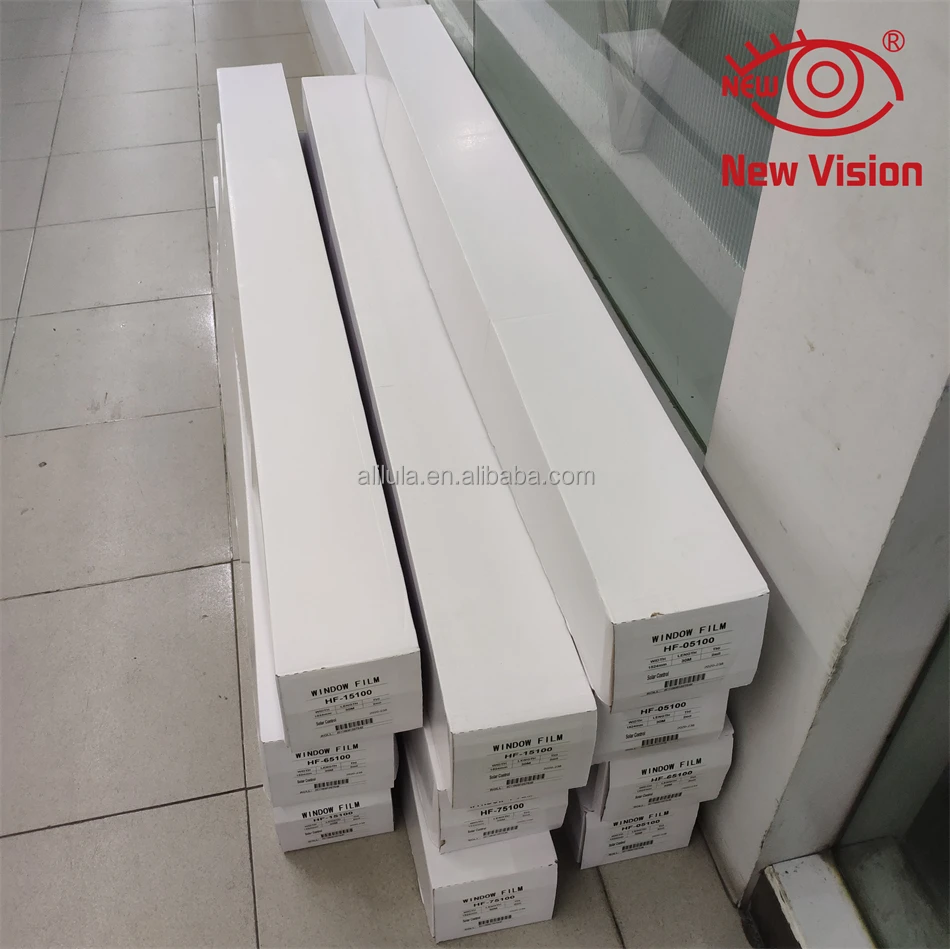 Black Window Tinted Wholesale 35% Vlt Uv99 2Mil Heat Insulation 90% IR3590 Nano-Ceramic Film For Car Window