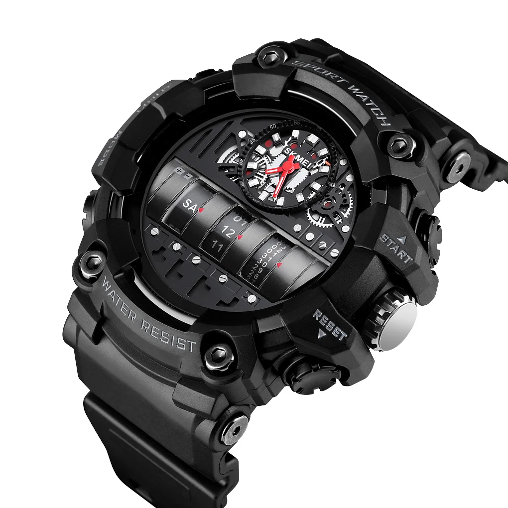 
dual time watch high quality mens watches products for young people skmei watch manufacture 1557 