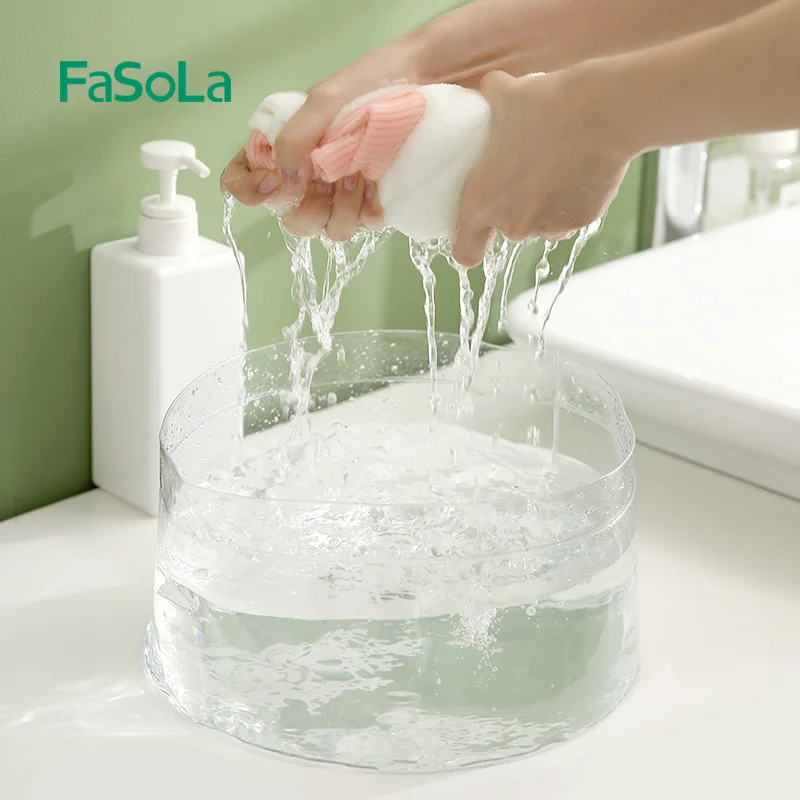 FaSoLa Outdoor Storage Bins Portable Transparent Collapsible Wash Basin Folding Dish Tub Sink for Dishing Fruit Camping Hiking