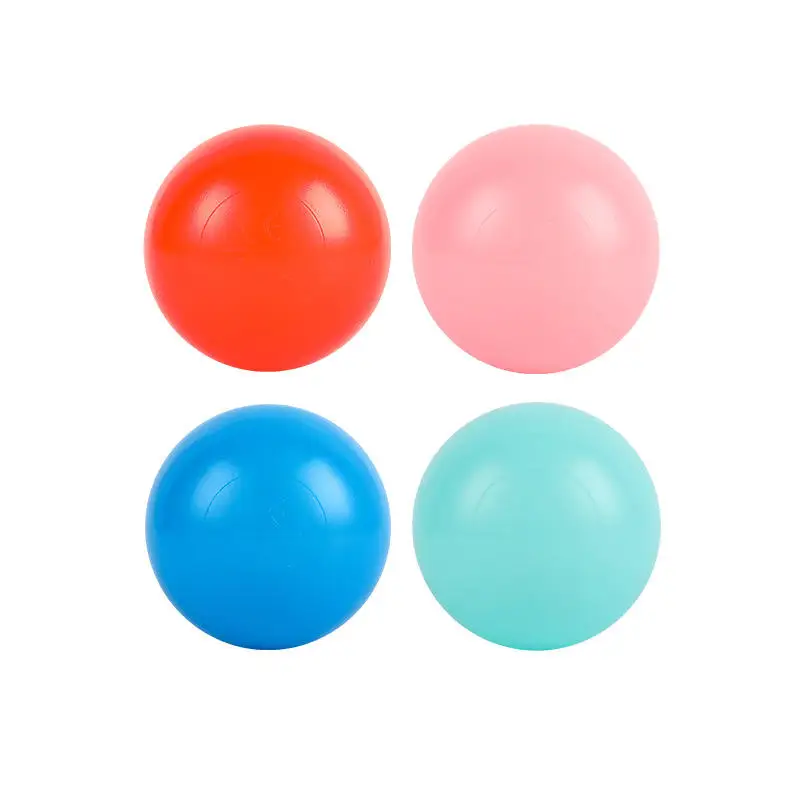 Wholesale BPA Free Crush Proof Plastic ocean Ball, Pit Balls - Multi Bright Colors