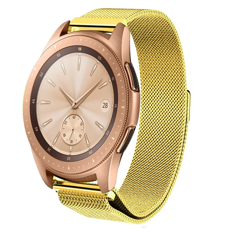 Stainless Steel Band Strap for Samsung Galaxy Watch 4 watch strap Magnet 42 46mm replacement Bracelet Style watch band