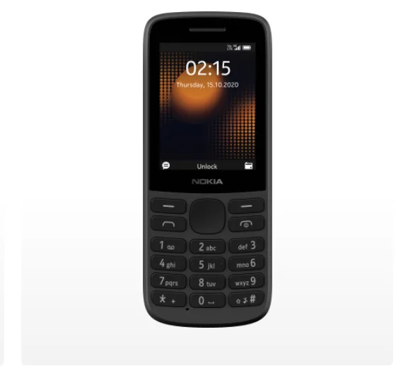 4G Android function cell phone No-kia 215 has hotspot function, Google service