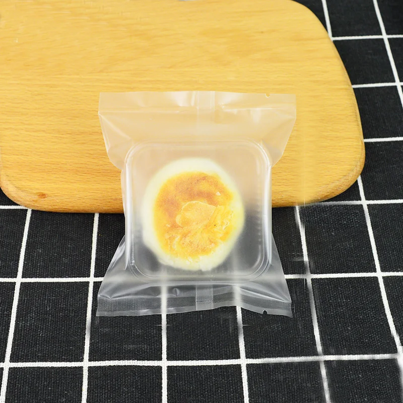 SZhoyo Factory Wholesales Custom Smell Proof Back Side Sealing BOPP Package  Pastry Cracker Plastic Pouches