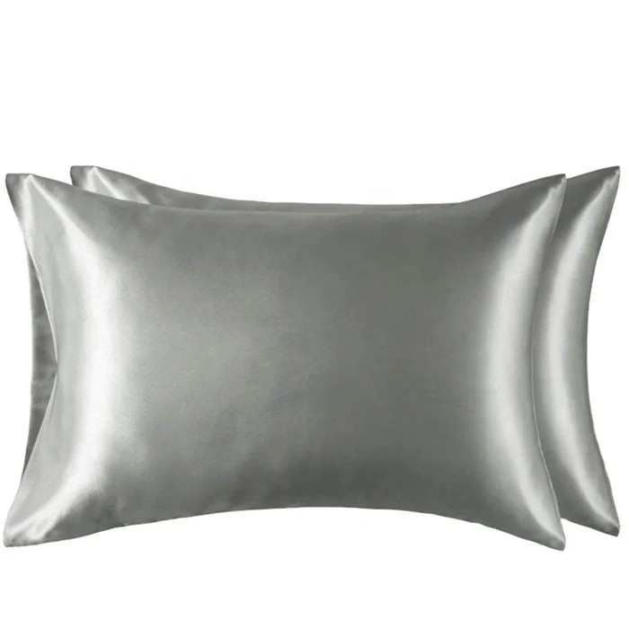 Satin Pillow Cover  Luxury Breathable Cooling Mulberry Silk Satin Pillow Cover Pillow Cases
