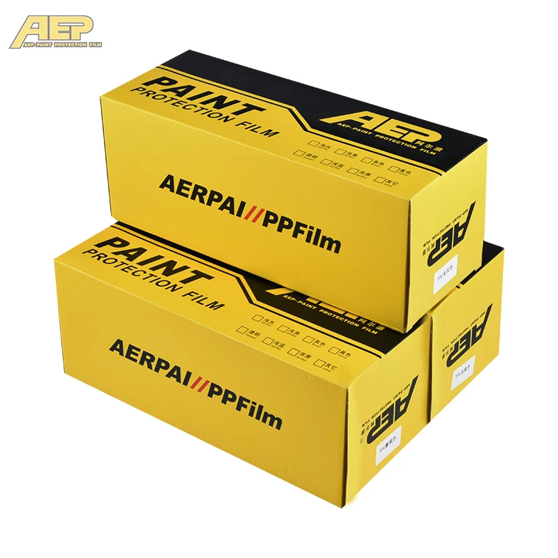 Термополиуретановая пленка для фар PPF AEP, материал 100% термополиуретан, самовосстанавливающаяся защитная пленка против царапин для автомобильной фары