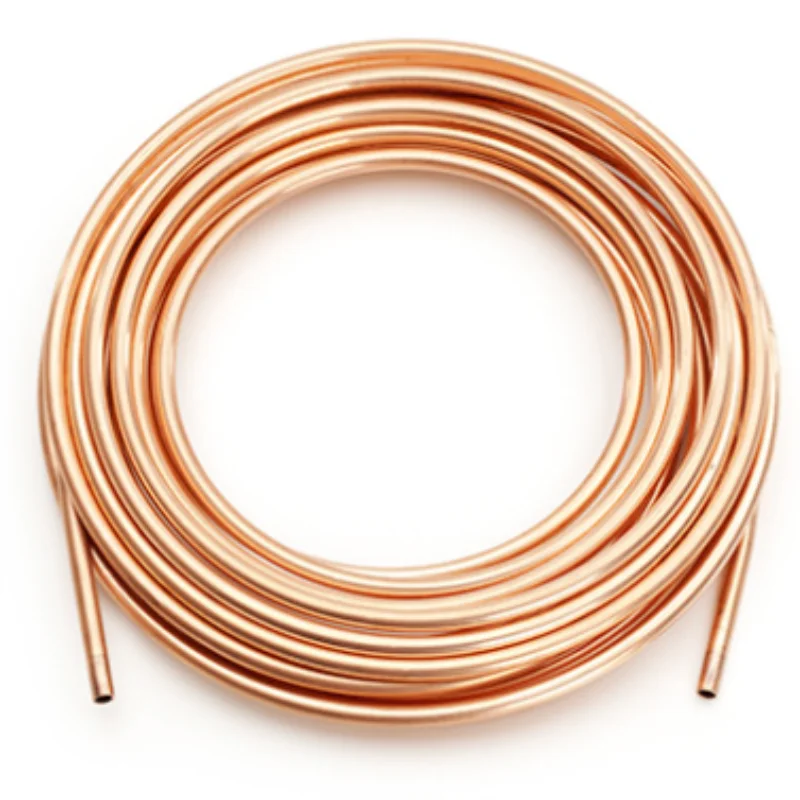High Quality C12200 C11000 C22600 C26000 15mm 99.99%Copper Pipe Brass Price Copper Wire Factory Direct Supply