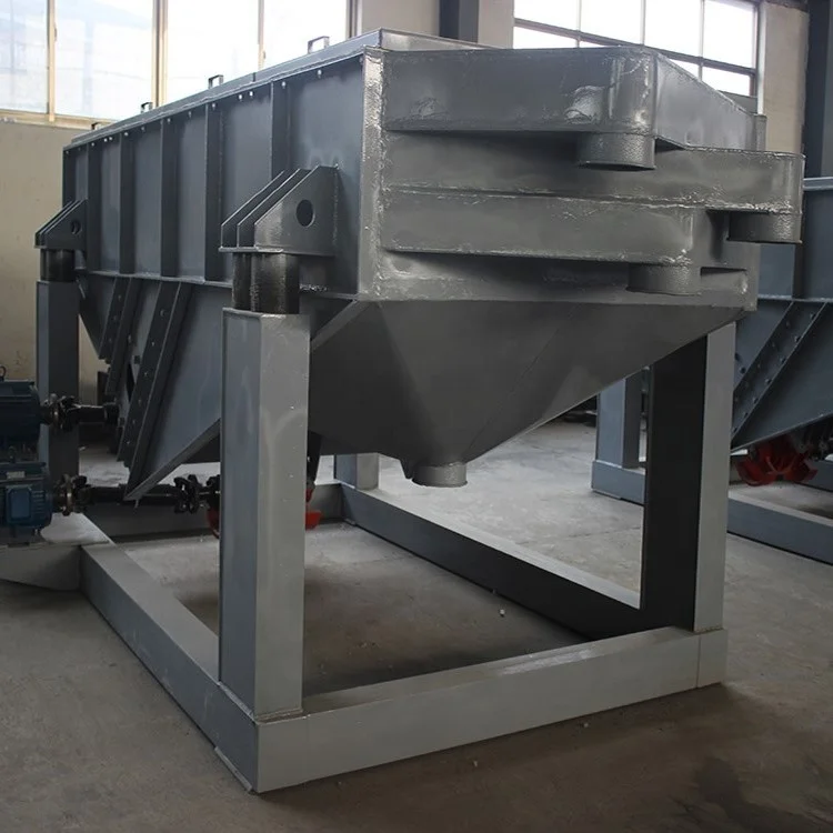 Sand and Soil Double Vibrating Motor Screener