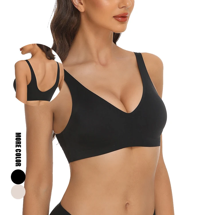 WAISTDEAR Custom Service Wireless Bra Chest Shaper Elasticity Women Strapless Push Up Bra