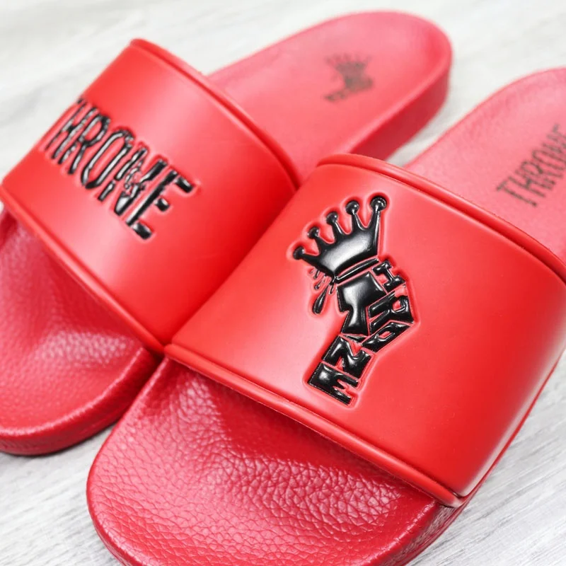 Joyfulway big size wholesale blank sport slide sandal,black slide sandal slipper factory china,leather slide footwear