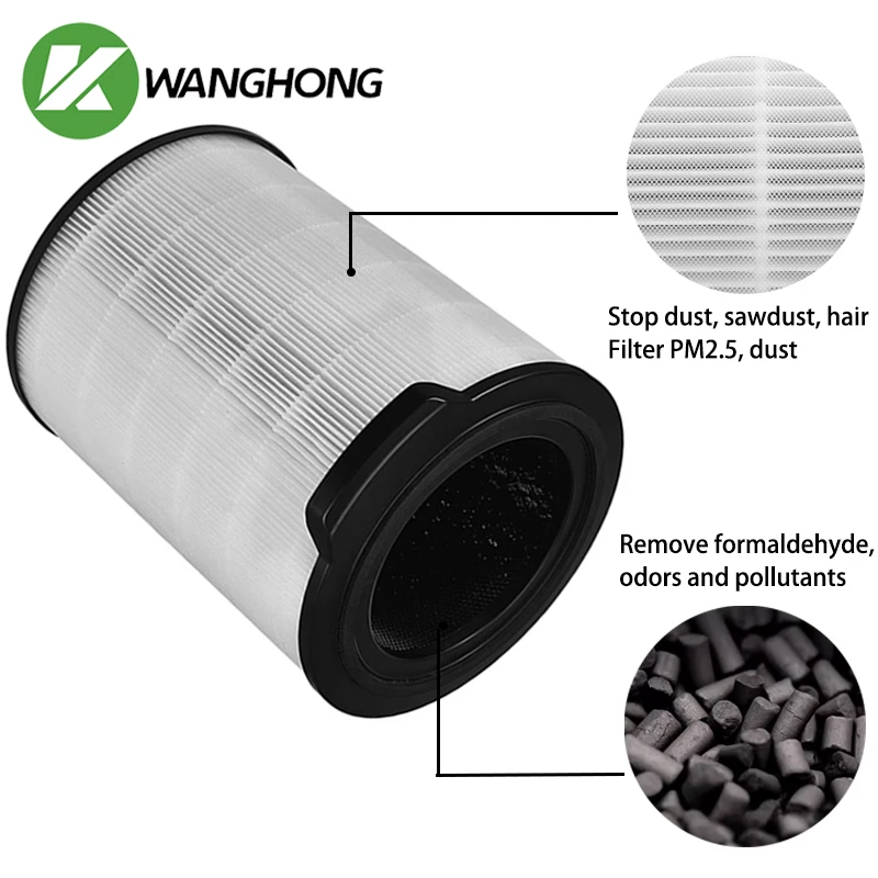Replacement FY3430 HEPA and Activated Carbon Composite Filter For Philips Air Purifier AC3036 AC3033 AC3055 AC3058