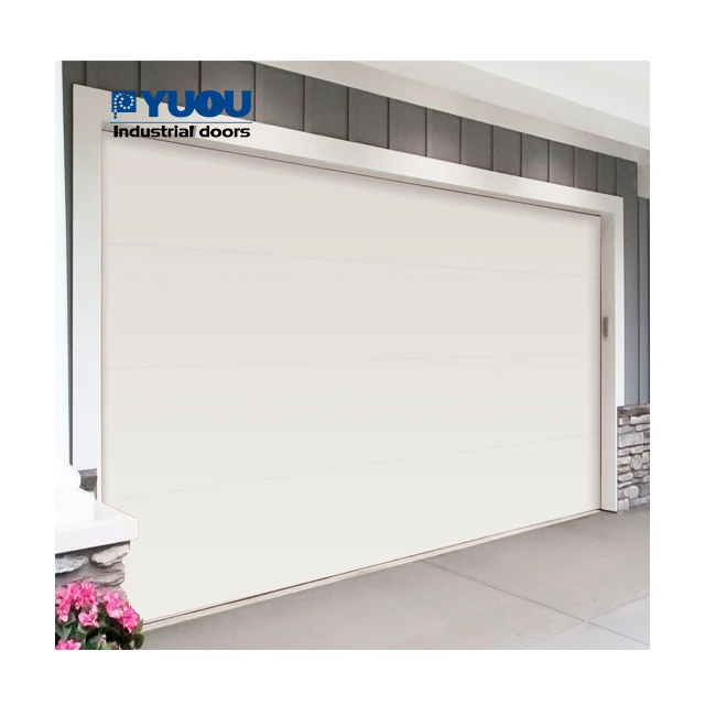 China factory wholesale price high quality 16 x 7 commercial automatic smart garage doors for homes modern garage door