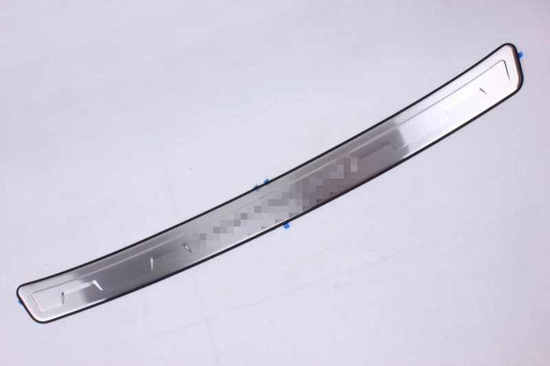 WZXD 2016 2017 Bumper Foot Guard-Black 1Pcs Car Accessories Body Kit For FORTUNER Rear Bumper Step Foot Plate-Black